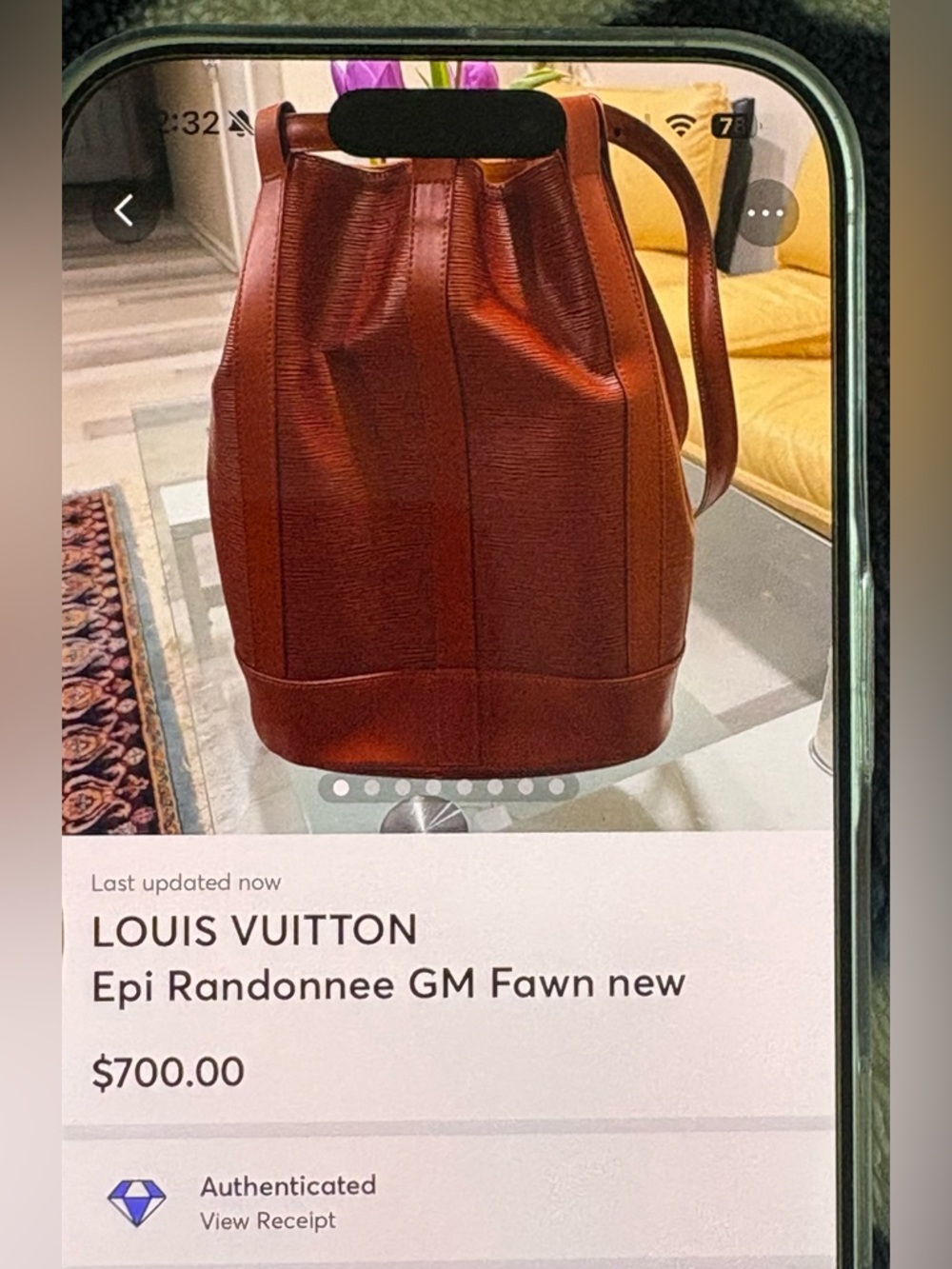Louis Vuitton bag Backpack